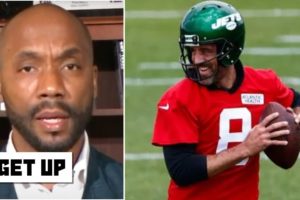 GET UP | "Aaron Rodgers needs to play a preseason game"- Louis Riddick on Pre Wk 1: Jets vs Panthers