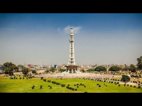 Minar e Pakistan in Lahore beautiful view by the drone camera 📸