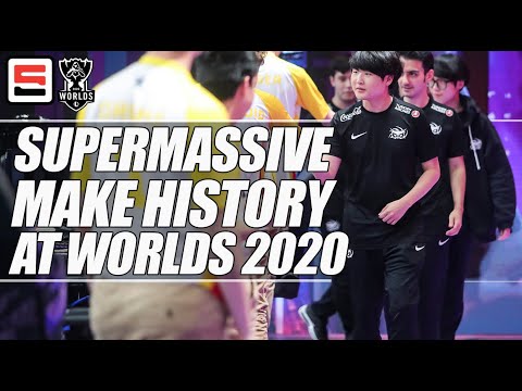 SuperMassive make HISTORY with win in Worlds 2020 play ins | ESPN Esports