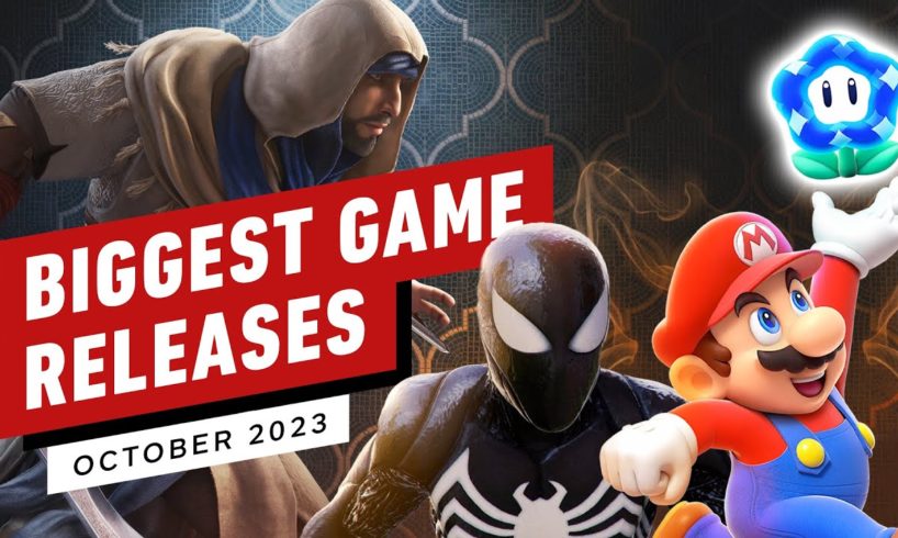 The Biggest Game Releases of October 2023