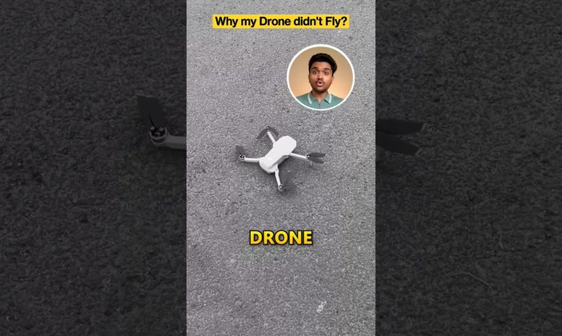 Why my Drone didn't Fly?(Part 2) #shorts
