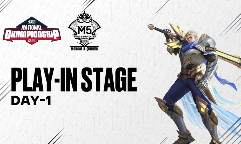 ESN MLBB  Road to M5 Play-in Day 1 | WILDCARD MONGOLIAN QUALIFIER