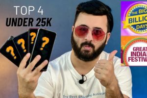 Top 4 Best SmartPhones Under 25000 In Flipkart Big Billion Days 2023 & Amazon Great Indian Festival