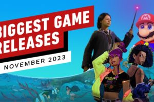 The Biggest Game Releases of November 2023