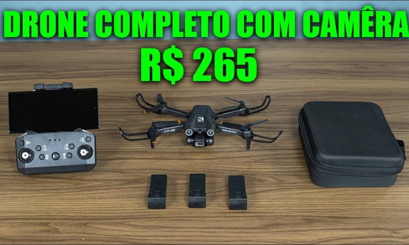 DRONE COMPLETO COM CÂMERA POR R$ 265 NO ALIEXPRESS, O QUE PODE DAR ERRADO?