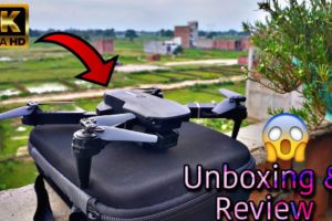 E88 Drone unboxing and testing | 4K Foldable Camera Drone 😳|| BH TECH🔴