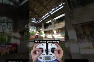 FPV drone chase goes wrong #fpv #drone #fpvdrone