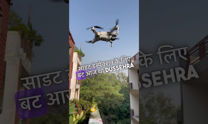 Using Drone To See Ravan Statue From Home | Dussehra Special 👍