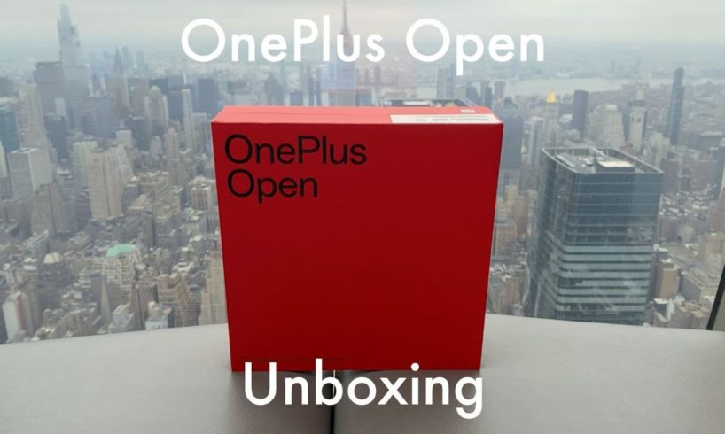 OnePlus Open unboxing: putting Samsung on notice...