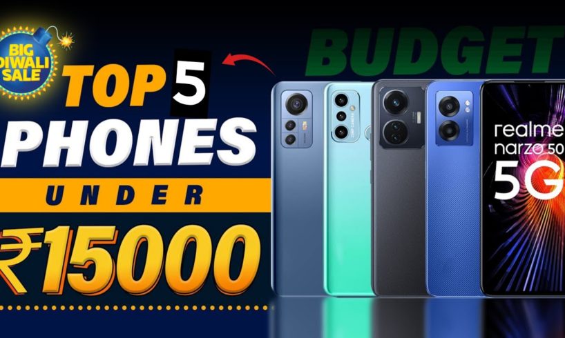 Top 5 Best 5g smartphones under 15000 in 2023 | Best 5g Phones under 15000 in Diwali sale 2023