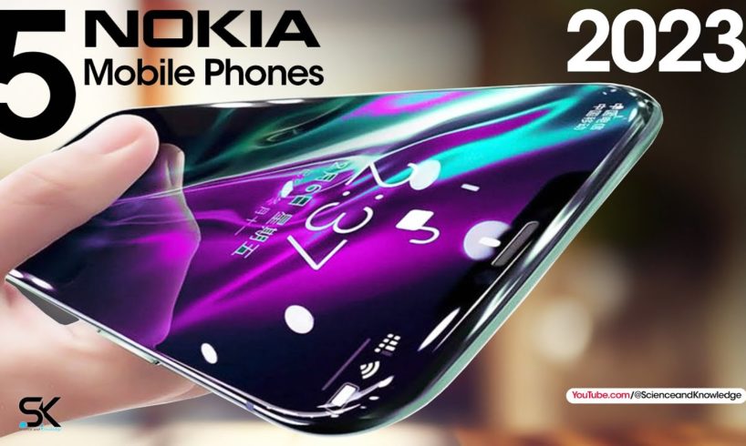 TOP 5 New NOKIA Smartphones 2023 - Latest Mobile Phones 2023