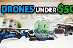 5 UNIQUE Toy DRONES Under $50!!