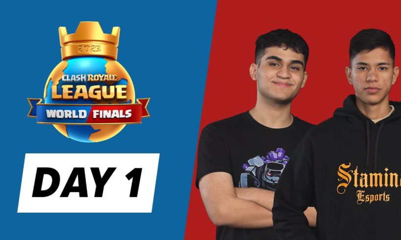 World Finals Day 1! | Clash Royale League 2023