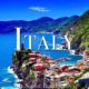FLYING OVER ITALY (4K UHD) - Calming Music With Beautiful Natural Landscapes Film For Relaxation