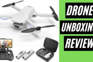 4DRC F8 GPS Drone with 4K Camera UNBOXING