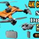 4k Drone Camera | S99 Dual Camera Drone | রিমোট দিয়ে ক্যামেরা উপর নিচ করা যায় সাথে ডাবল ব্যাটারি