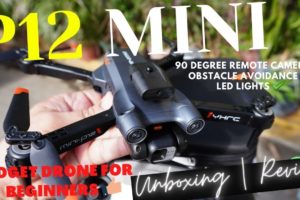 P12 MINI DUAL CAMERA DRONE  Unboxing | Review ( Filipino/Tagalog )