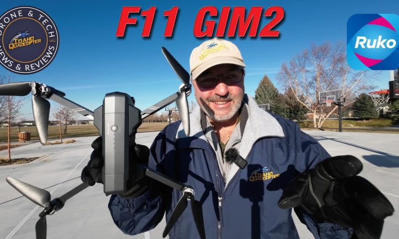 Ruko F11 GIM2 4K Camera Drone   Full Flight Test Review and Unboxing