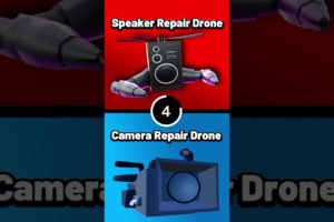 WOULD YOU RATHER, SPEAKER Repair Drone OR CAMERA Repair Drone🤔#skibiditoilet #shorts