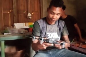 Drone camera unboxing