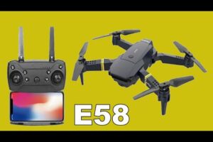 Budget E58 Drone WIFI 4K Camera