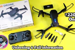 E88 Drone With Dual Camera Full information & unboxing
