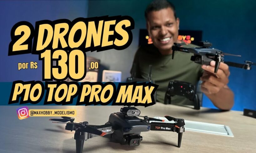 Encontrei 2 Drones já com Imposto por R$130,00 | P10 Pro Max