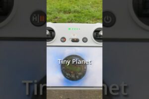😎How to make Tiny Planet with your DJI Mini 3 Pro! #dji #drone