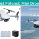 Potensic Mini Drone 3 Axis Gimbal 6KM GPS 4K Professional Camera Drones Brushless RC Toy