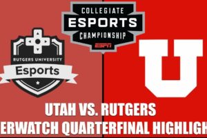 CEC quarterfinals Utah vs. Rutgers Overwatch highlights | ESPN Esports