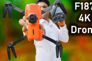 F187 4K Drone Camera Unboxing || পানির দামে 4k ড্রোন ক্যামেরা দেখুন ভিডিও Water Prices