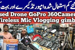 Drone camera second hand | gopro hero sports & action camera | tripod price in Pakistan