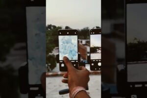 Realme 12pro + Vs Xiaomi redmi note 13pro + zoom testing #shorts