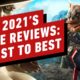May 2021's Best and Worst Reviewed Games - Reviews in Review