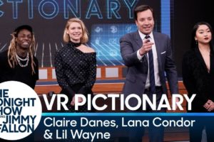 Virtual Reality Pictionary with Claire Danes, Lana Condor and Lil Wayne