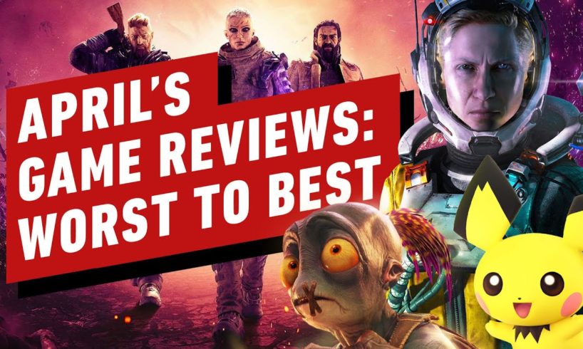 April 2021's Best and Worst Reviewed Games - Reviews in Review
