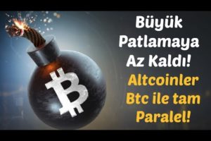 #Bitcoin Analiz - Sert harekete cok az kaldi! Altlarda btc ile paralel! Btc Teknik Analiz Forex