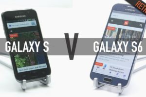 Samsung Galaxy S6 Vs Galaxy S: It's hard to believe how far phones have come