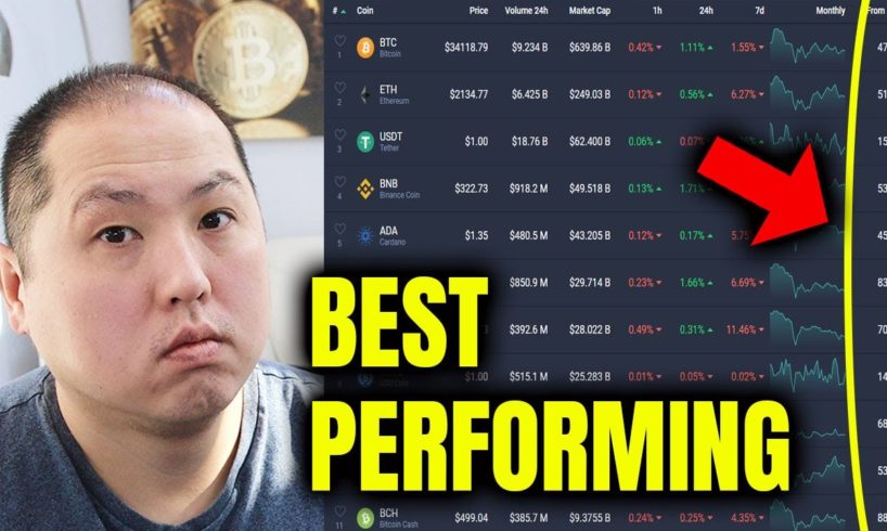 BEST PERFORMING ALTCOINS DURING THE MARKET SLUMP