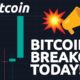 BITCOIN BREAKOUT TODAY!!!! THIS IS THE MOST IMPORTANT LEVEL!!!!
