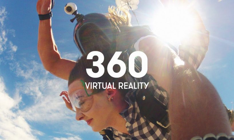 Skydiving in 360 - Virtual Reality