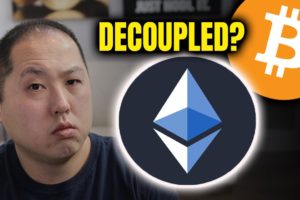 HAS ETHEREUM DECOUPLED FROM BITCOIN???