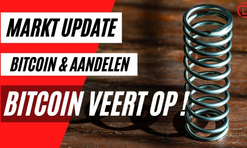 Bitcoin Veert Op ! | Live Koers Update Bitcoin & Aandelen !