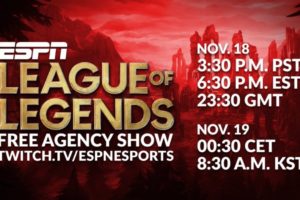 ESPN League of Legends Free Agency Show | ESPN Esports