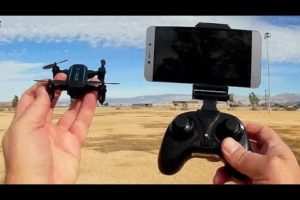 JX 1601HW Micro Folding FPV Camera Drone Flight Test Review