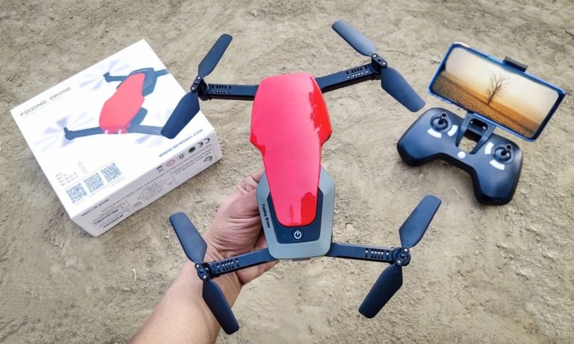 Let's Unbox Foldable Camera Drone (Q636-B) With Headless Mode & 360° Flip