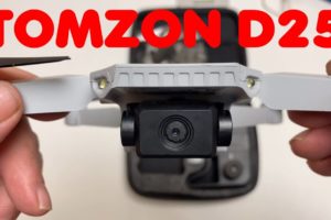 Tomzon D25 Drone with Camera for Adults, Optical Flow Positioning, 3D Flips, 2 Batteries