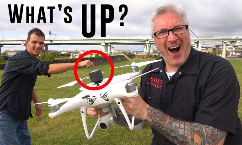 Upward Facing drone camera Hack - KEN HERON