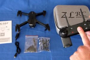 ZLRC SG107 Beginners FPV Camera Drone Flight Test Review