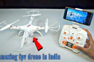unboxing and test amazing wifi fpv drone with camera on amazon
